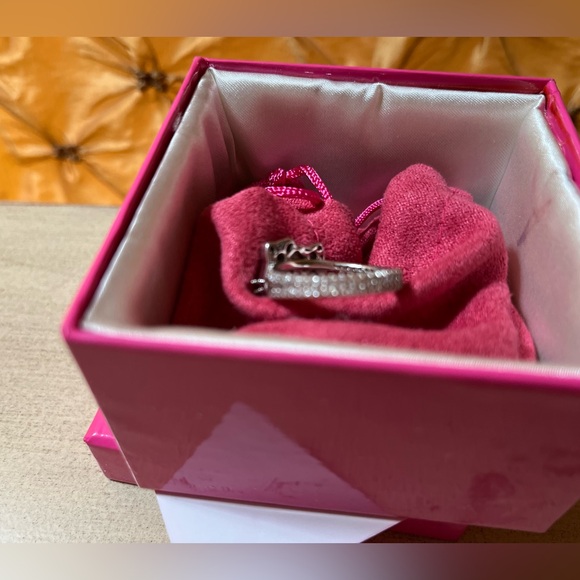 Hello Kitty Sanrio for Diamonique NWT Hello Kitty Flower Eternity Ring Size 8 🌸 - Picture 10 of 16